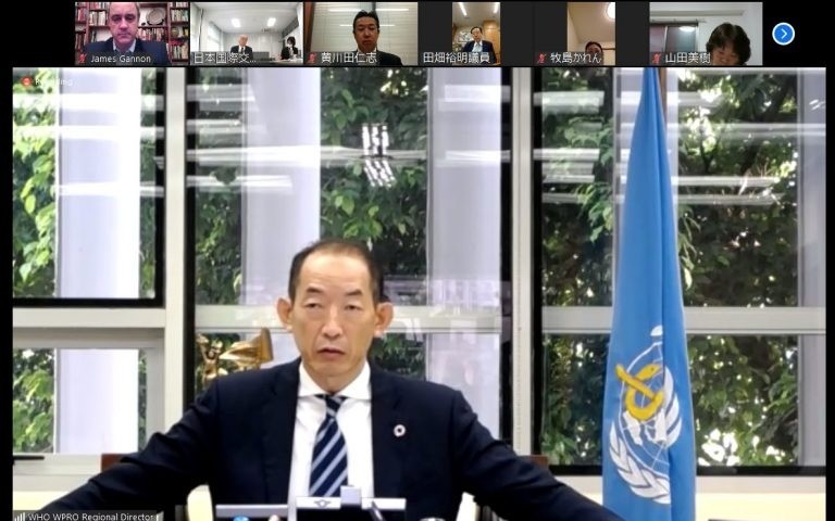 第5回グローバルヘルスに関する議員ブリーフィング「新型コロナウイルス感染症に対するアジア諸国の闘い」
