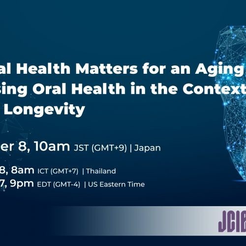 口腔保健と健康長寿に関するウェビナー「Why Oral Health Matters for an Aging Asia」を開催