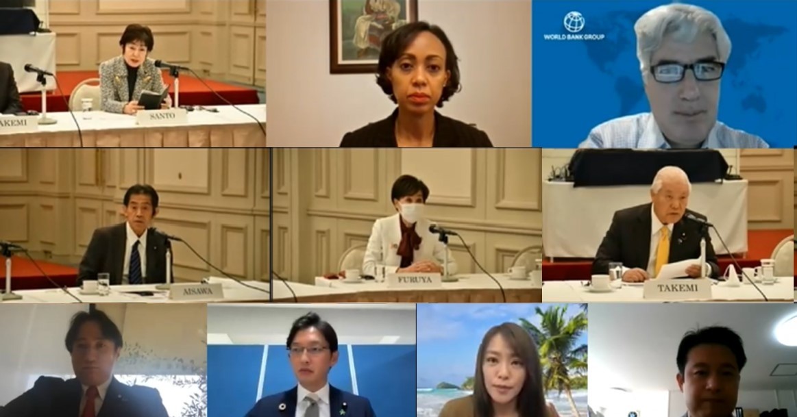 GFF国会議員ウェビナー：コロナによって悪化した女性、子ども、青少年の 栄養と健康をいかに守るか