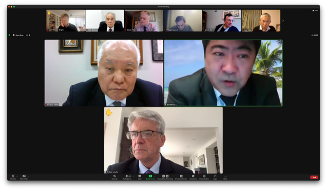 日英21世紀委員会第38回合同会議　(オンライン）
