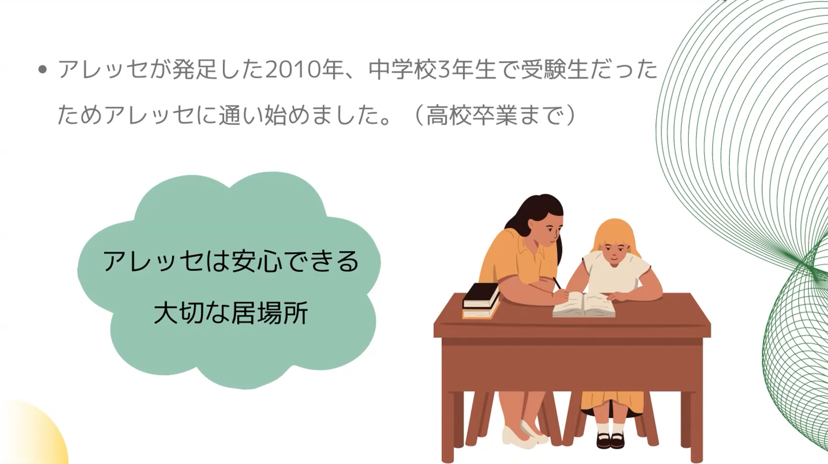 ランチウェビナー「学びたい心を支える『学習支援』」