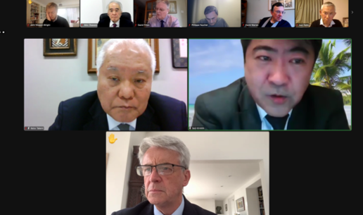 日英21世紀委員会 第38回合同会議（オンライン）